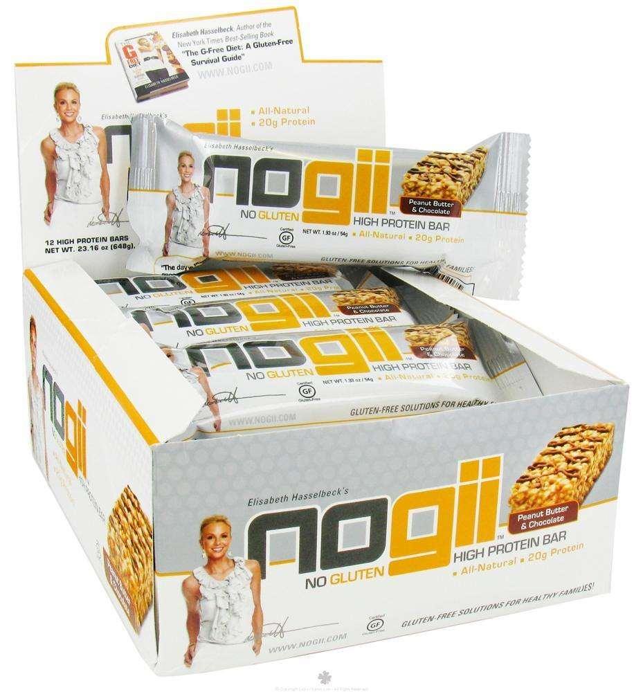 NoGii - NoGii High Protein Bars (12 Barras de Proteina) - NutriVita