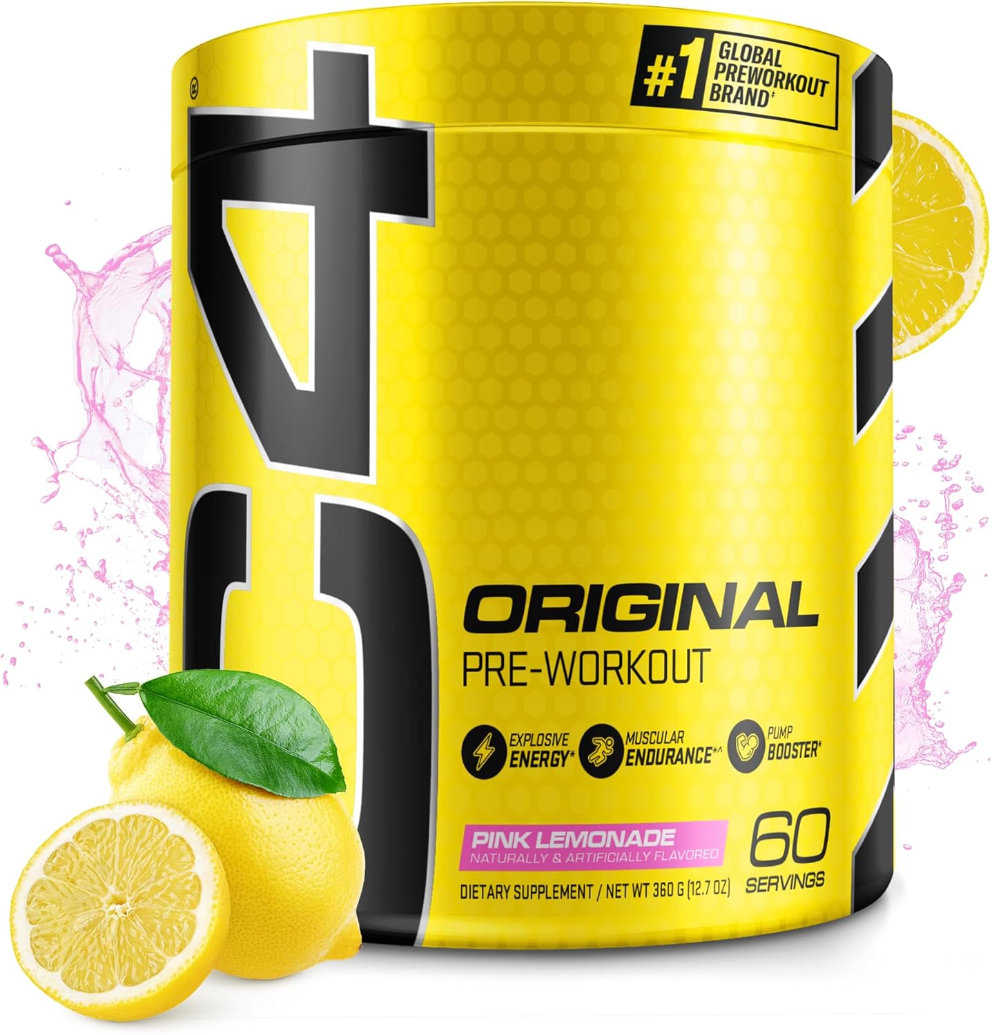 Pote de Cellucor C4 pré-treino importado original com 60 doses, suplemento energético para treino intenso, disponível na Nutrivita com frete grátis para todo o Brasil.