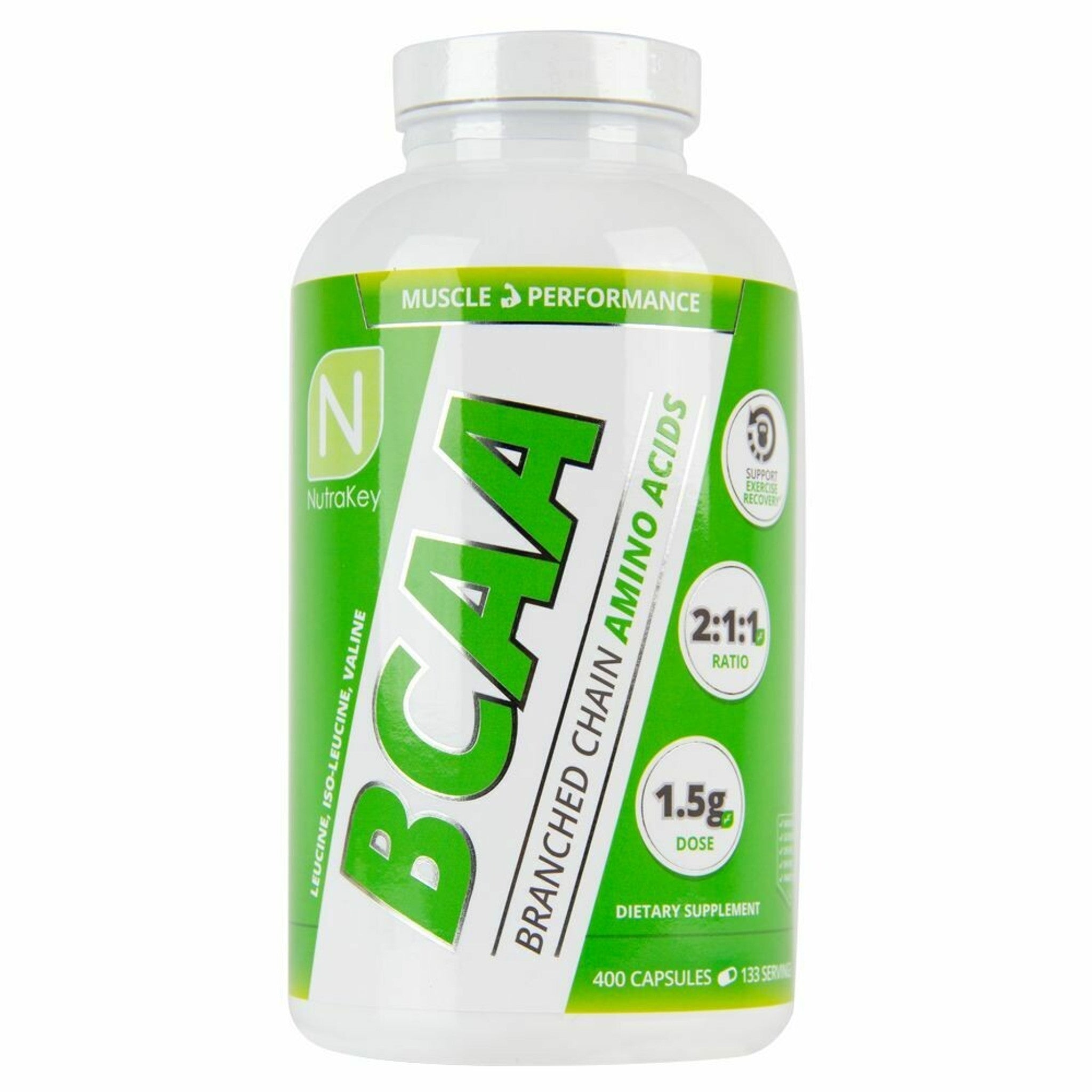 Nutrakey - BCAA 1500mg 200 Capsulas