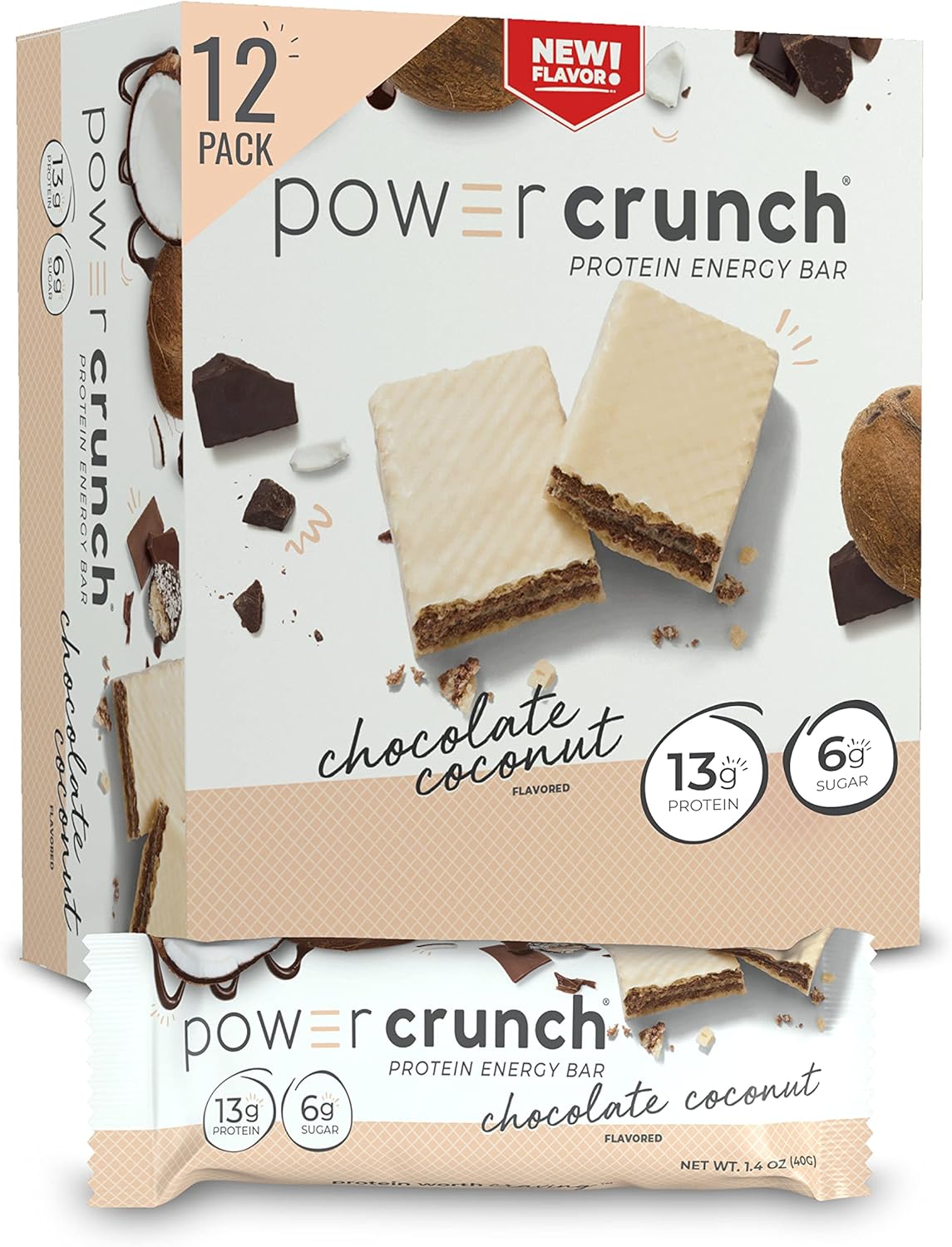BioNutritional - Power Crunch Energy Bar (12 Barras de Proteina) - NutriVita