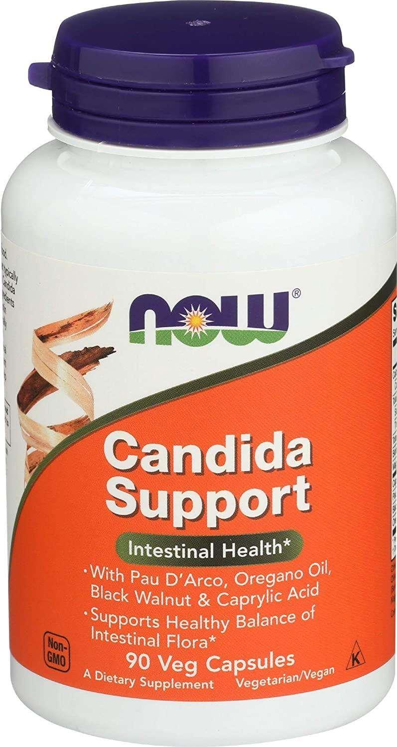 NOW Candida Support, 90 Veg Capsulas - NutriVita