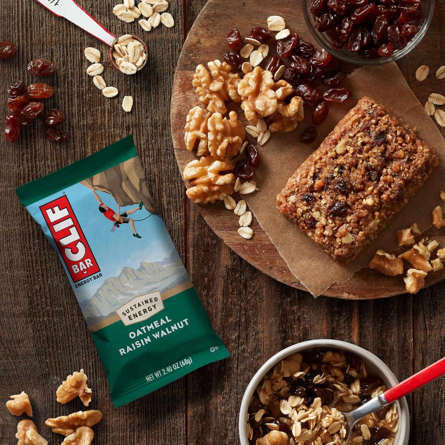 Selos orgânico e ingredientes não transgênicos da CLIF BAR.