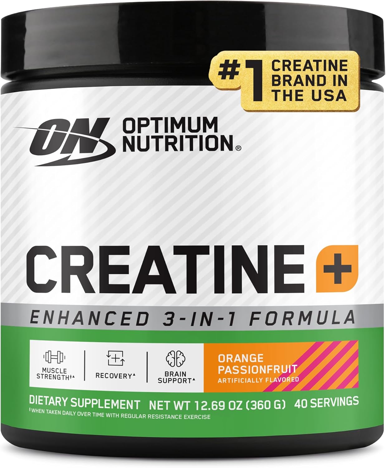 Optimum Nutrition Creatina Monohidratada Plus 360g (40 Porções)