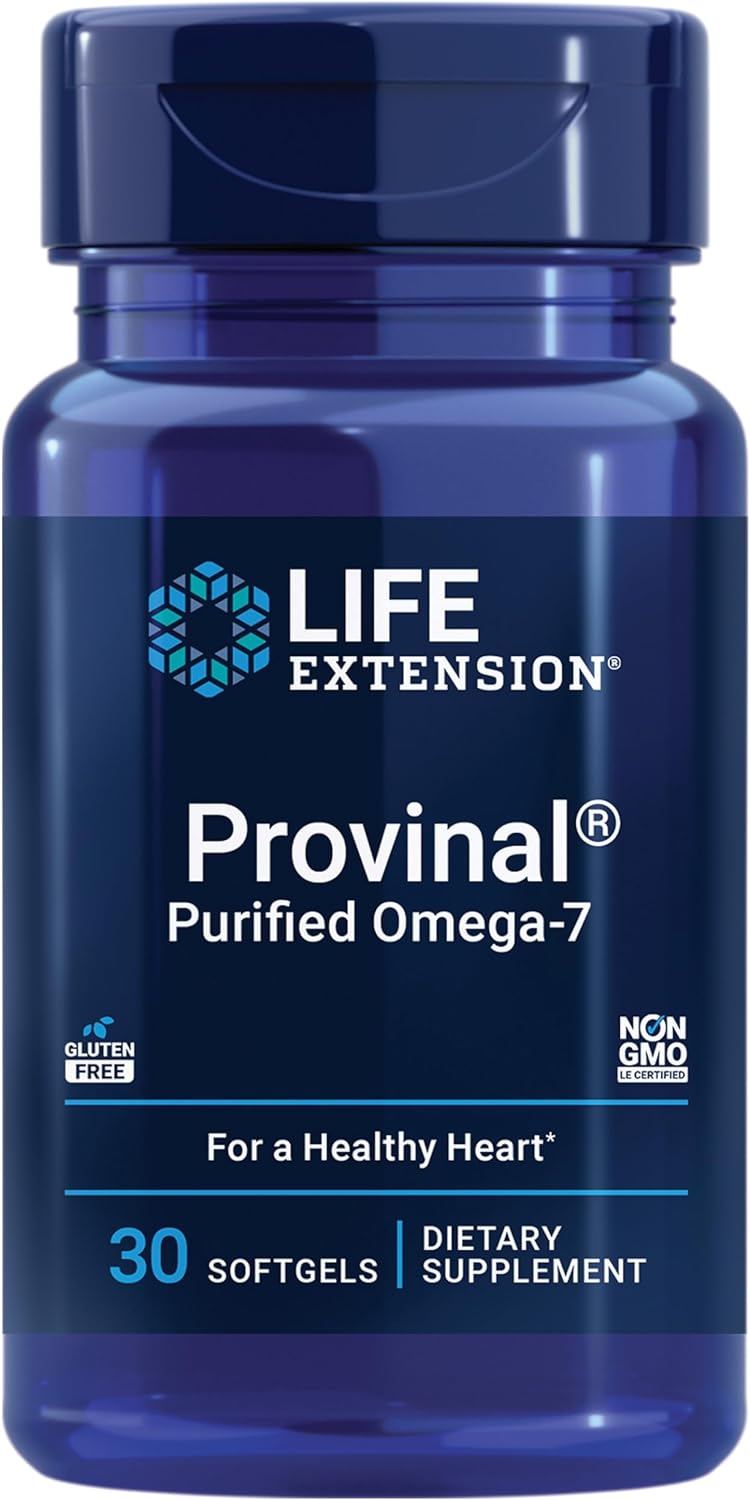 Life Extension Provinal Purified Omega-7 30 Softgels - NutriVita