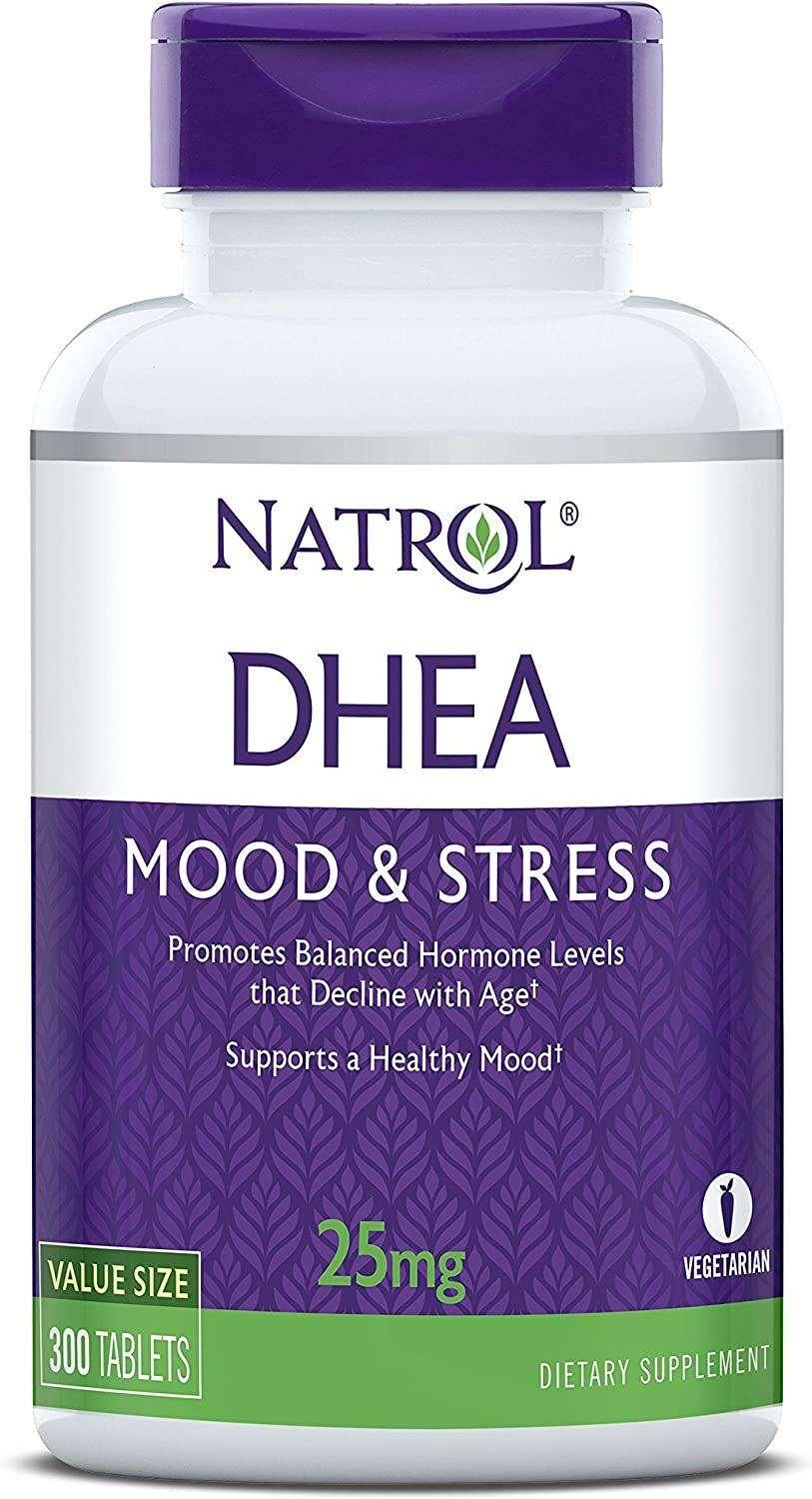 Natrol DHEA 25mg 300 Tablets