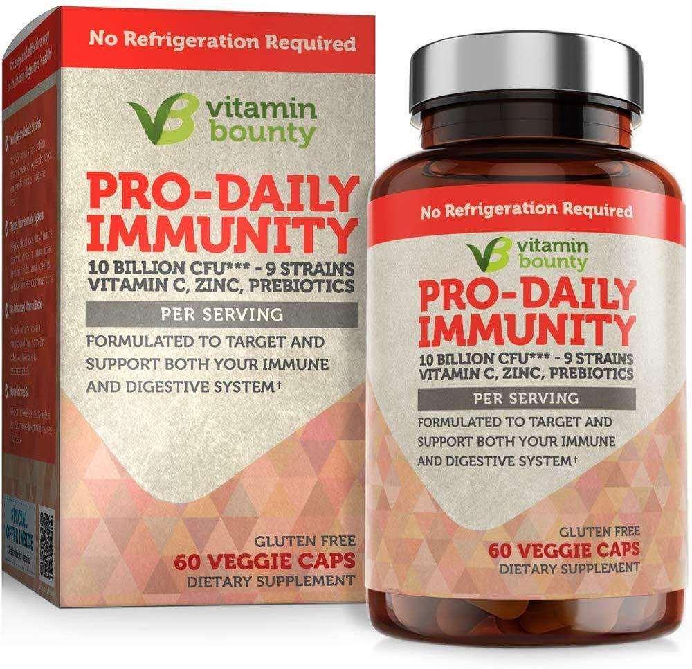 Vitamin Bounty - Pro-Daily Immunity 60 Caps (Apoio do Sistema Imunológico) - NutriVita