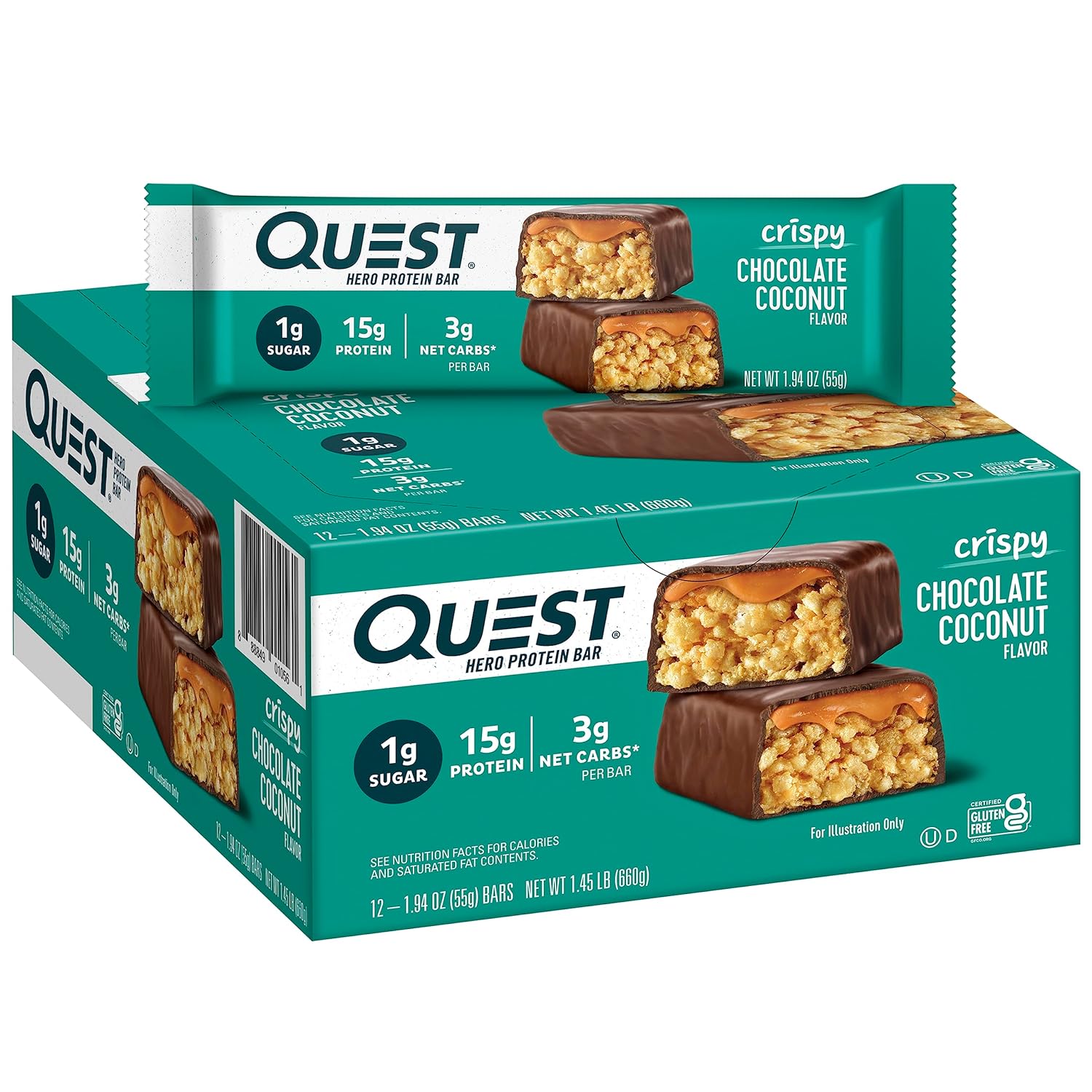 Quest Nutrition - Quest Protein Bar 12 Barras (60 gr.)