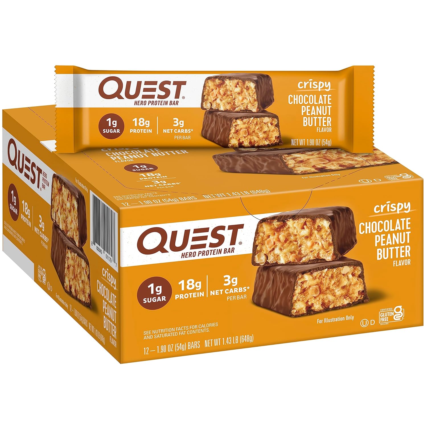 Quest Nutrition - Quest Protein Bar 12 Barras (60 gr.)