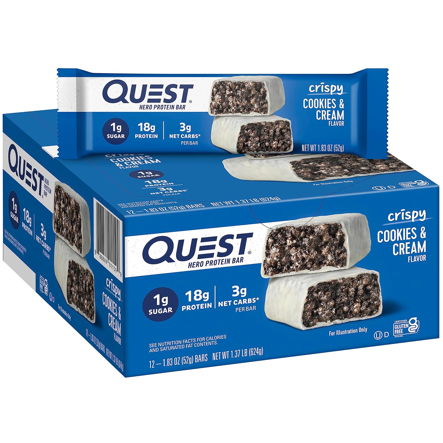 Quest Nutrition - Quest Protein Bar 12 Barras (60 gr.)