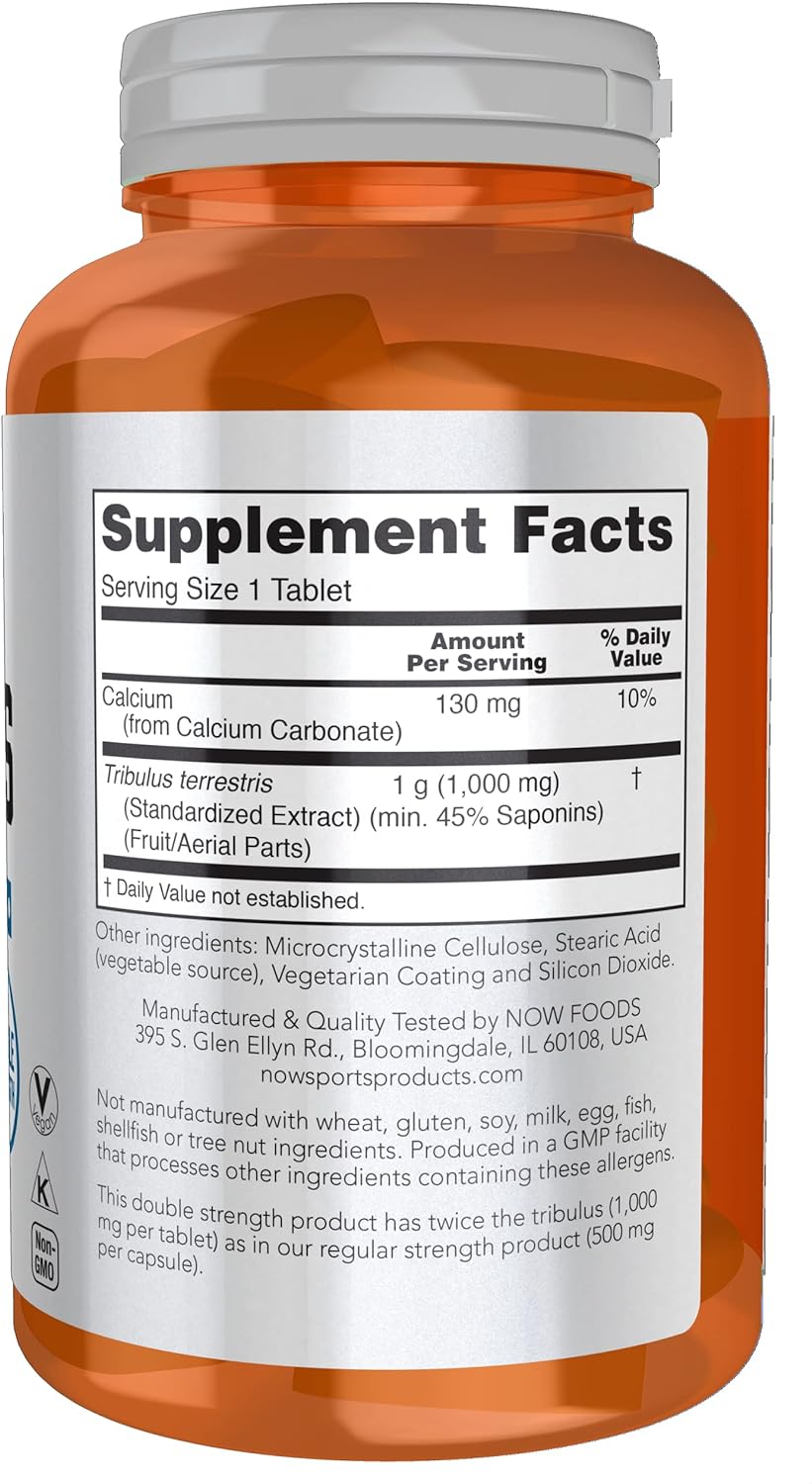 Now Sports - Tribulus 1000mg 180 Tablets