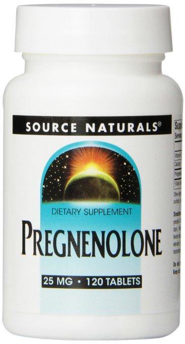 Source Naturals Pregnenolona 25mg 120 Tablets - NutriVita