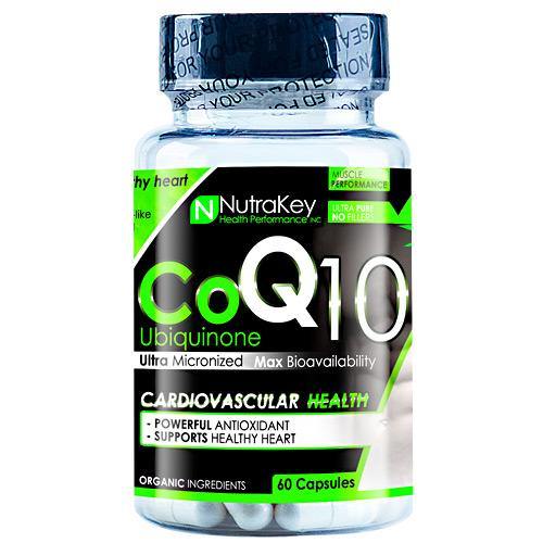 Nutrakey CoQ10 50mg 60 Caps - NutriVita
