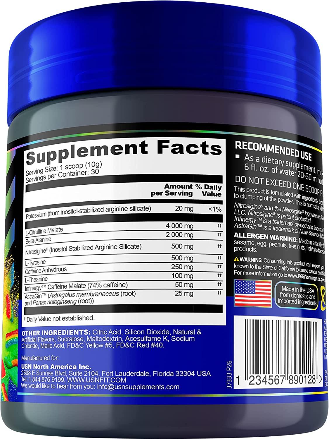 USN Supplements - 3XT-PUMP Pre-Treino 30 Doses