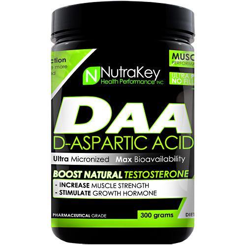 Nutrakey Ácido D-Aspártico DAA 300 gramas - NutriVita