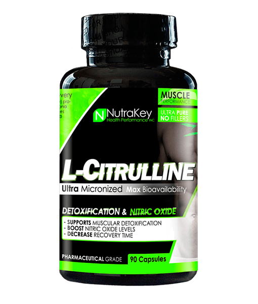 Nutrakey - L-Citrulline ( Citrulina ) 1500mg, 90 Capsulas - NutriVita