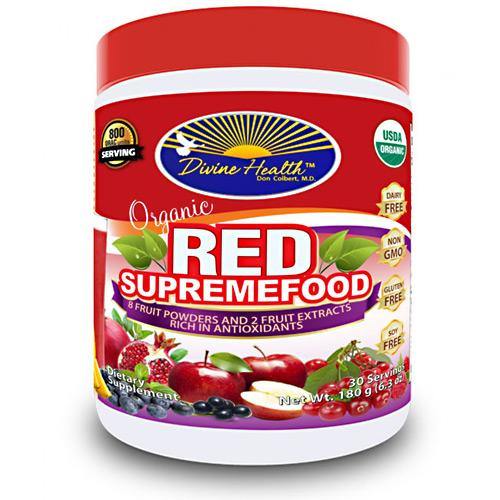 Divine Health Organic Red Supremefood Berry - 180 gr. - NutriVita