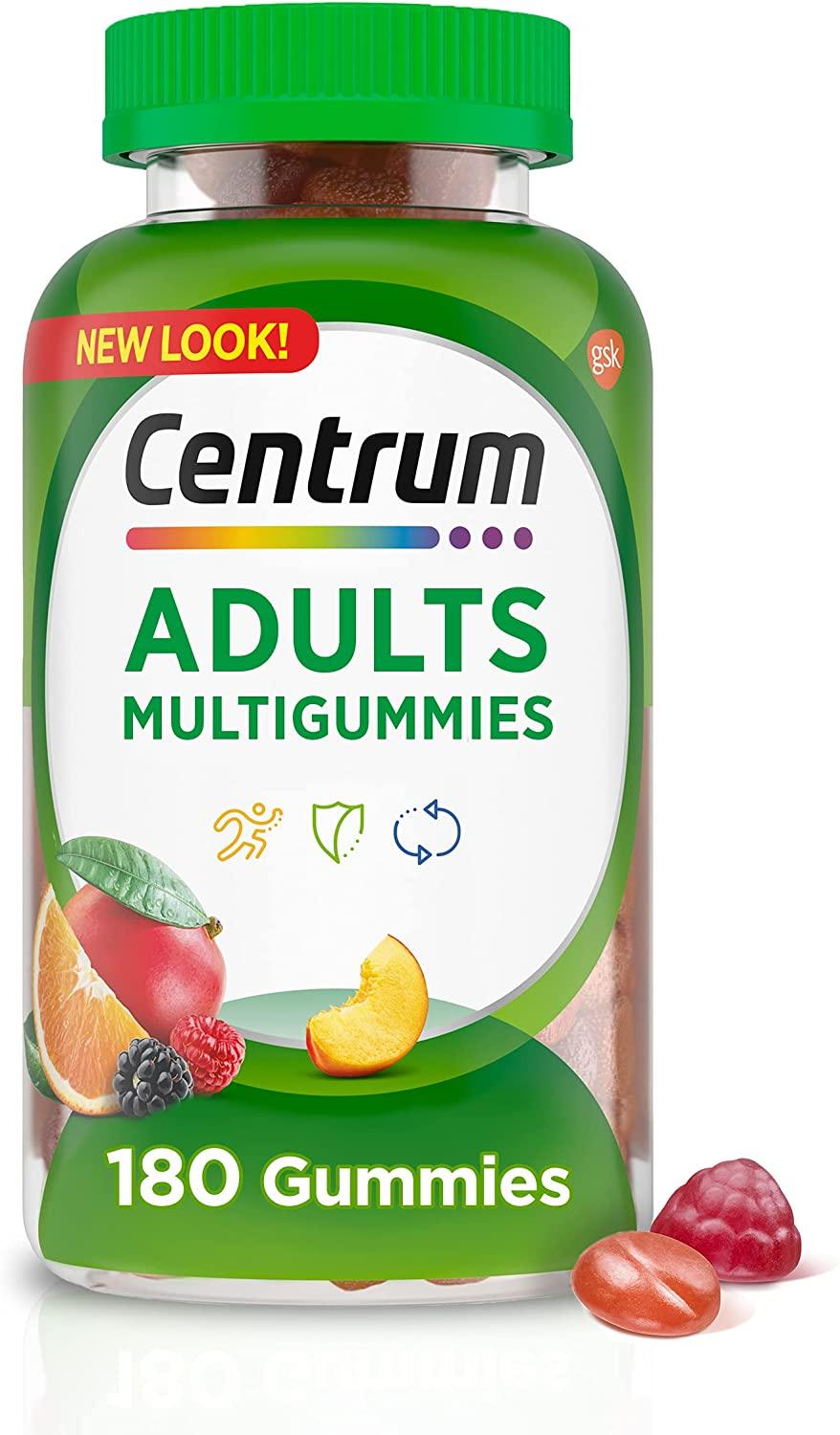 Centrum - Adultos MultiGummies 180 Gomas - NutriVita