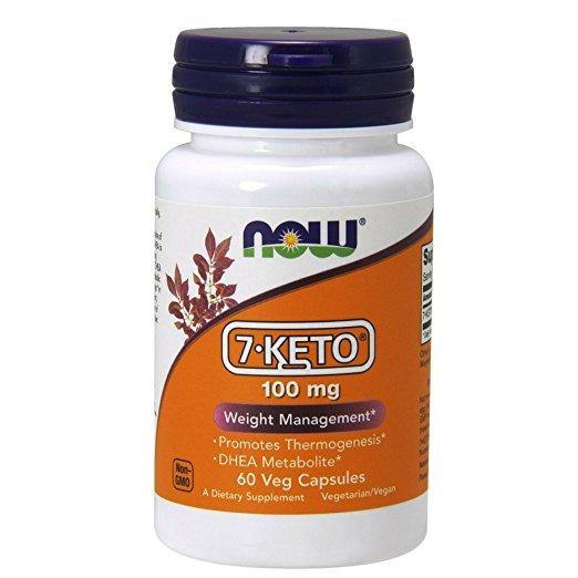 NOW 7-KETO 100 mg,60 Veg Capsulas - NutriVita