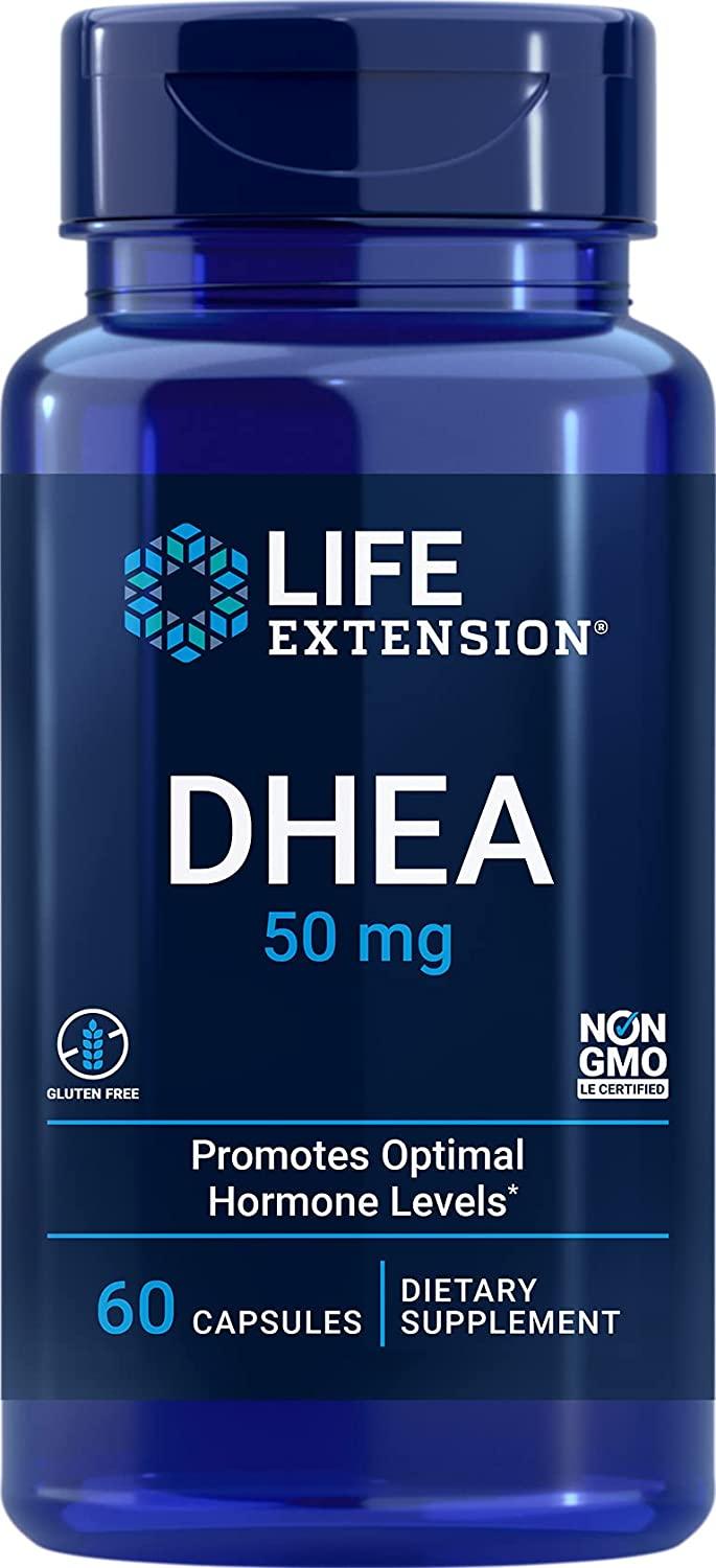 Life Extension DHEA 50 mg, 60 Capsulas - NutriVita