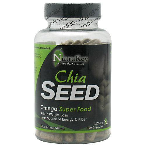 Nutrakey - Chia Seed Omega Super Food 120 Caps - NutriVita