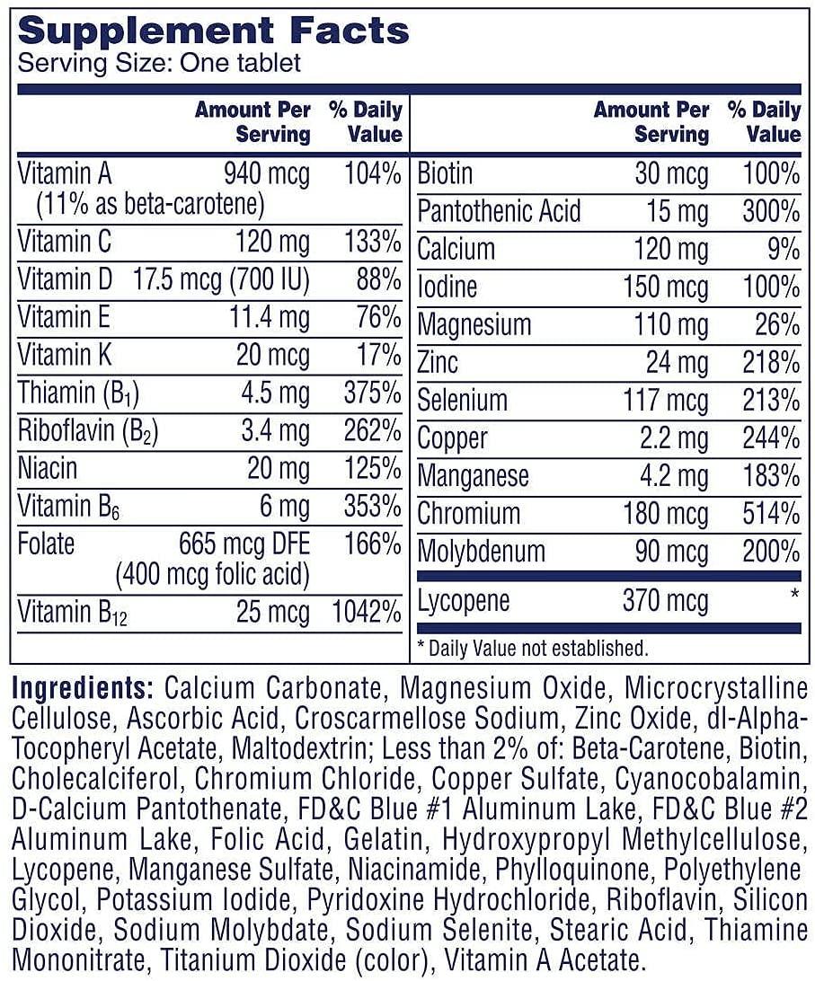 One A Day - Formula para homens abaixo de 50 anos, 300 Caps (Multivitamina para Homens)