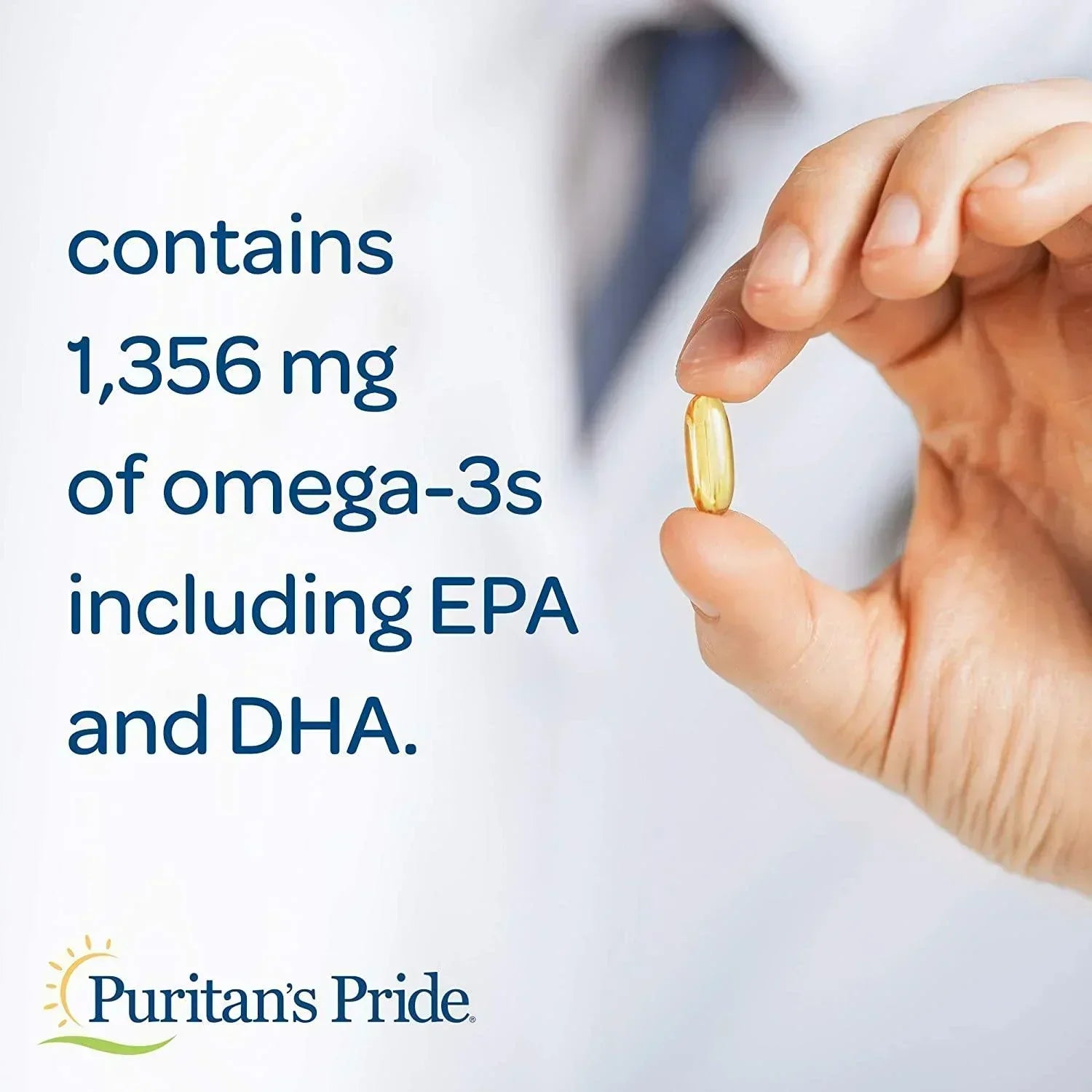 Capsulas em gel Puritan's Pride Triplo Omega 3-6-9 Óleo de peixe - Importado