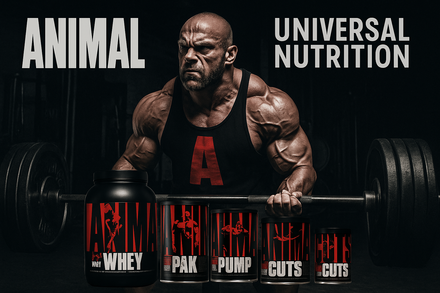 Produtos da Animal Pak, fabricados nos EUA, 100% original