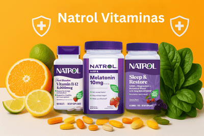 Natrol na NutriVita – Vitaminas e Melatonina Originais