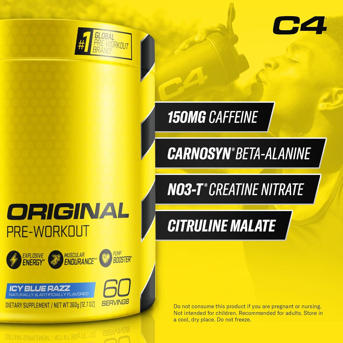 Comprar Cellucor - C4 Extreme Pre Treino com NO3 60 Doses