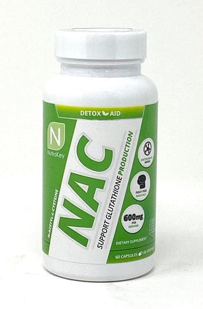 Nutrakey - NAC (N-Acetyl-L-Cysteine) 600mg 60 Caps