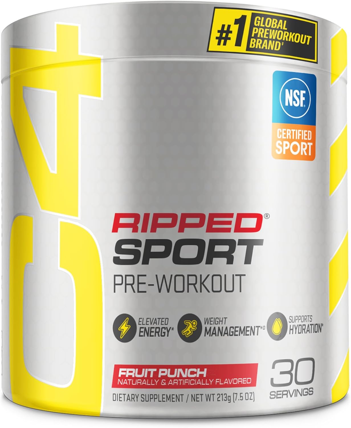 Cellucor - C4 Ripped Sport Pre-Treino 30 Doses (180 gr) - NutriVita