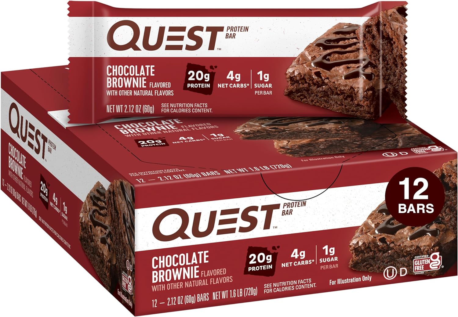 Quest Nutrition - Quest Protein Bar 12 Barras (60 gr.)