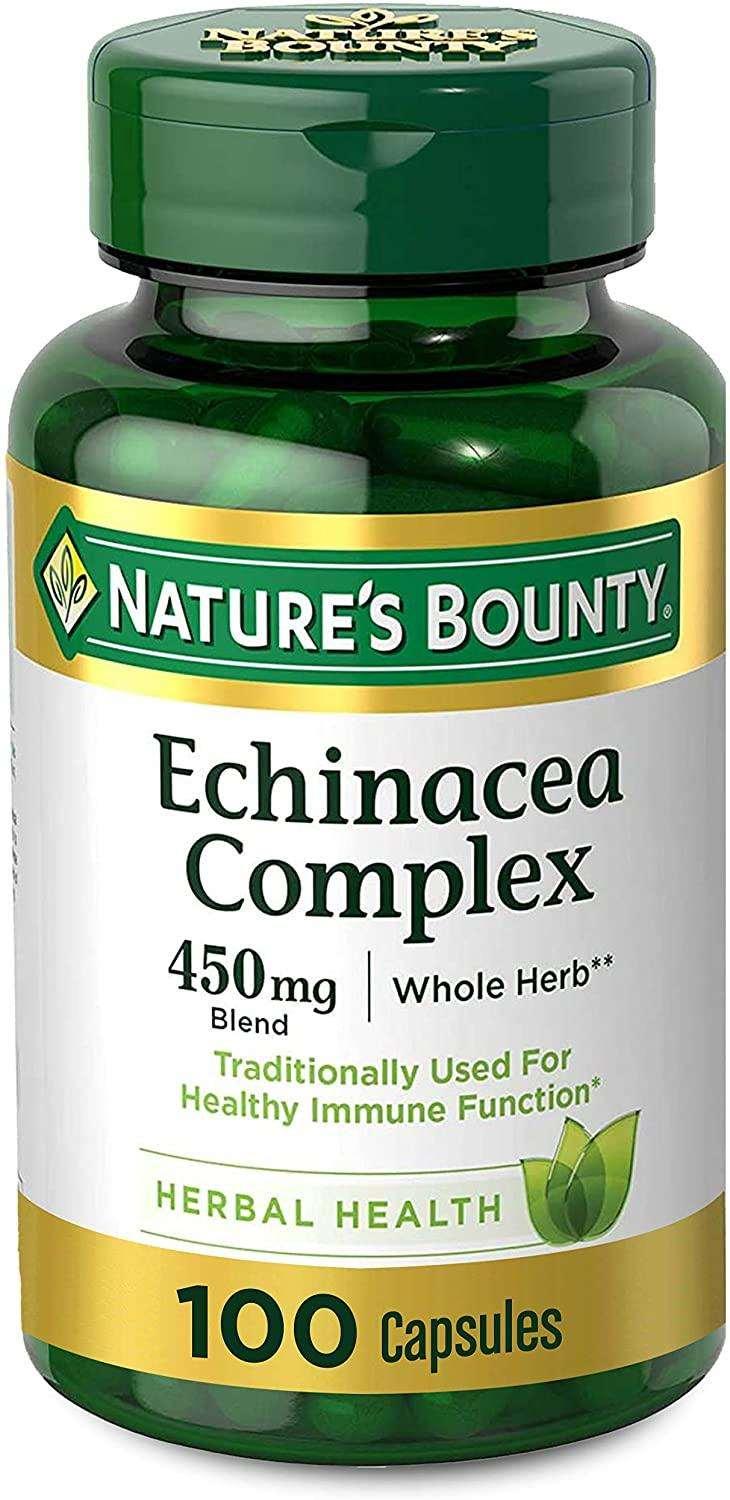 Nature's Bounty Echinacea Complex 450 mg 100 Capsulas - NutriVita