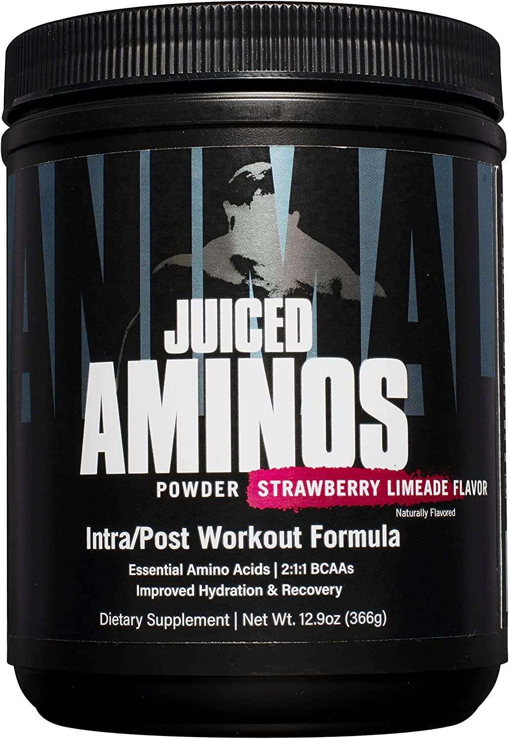 Universal Animal Juiced Aminos 30 Doses Strawberry Limeade - NutriVita