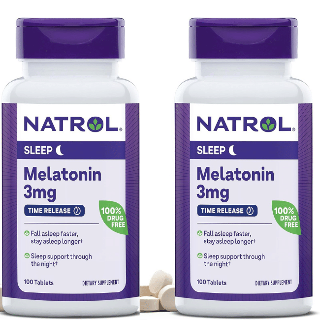 Natrol Melatonina 3mg Time Release 200 Tablets