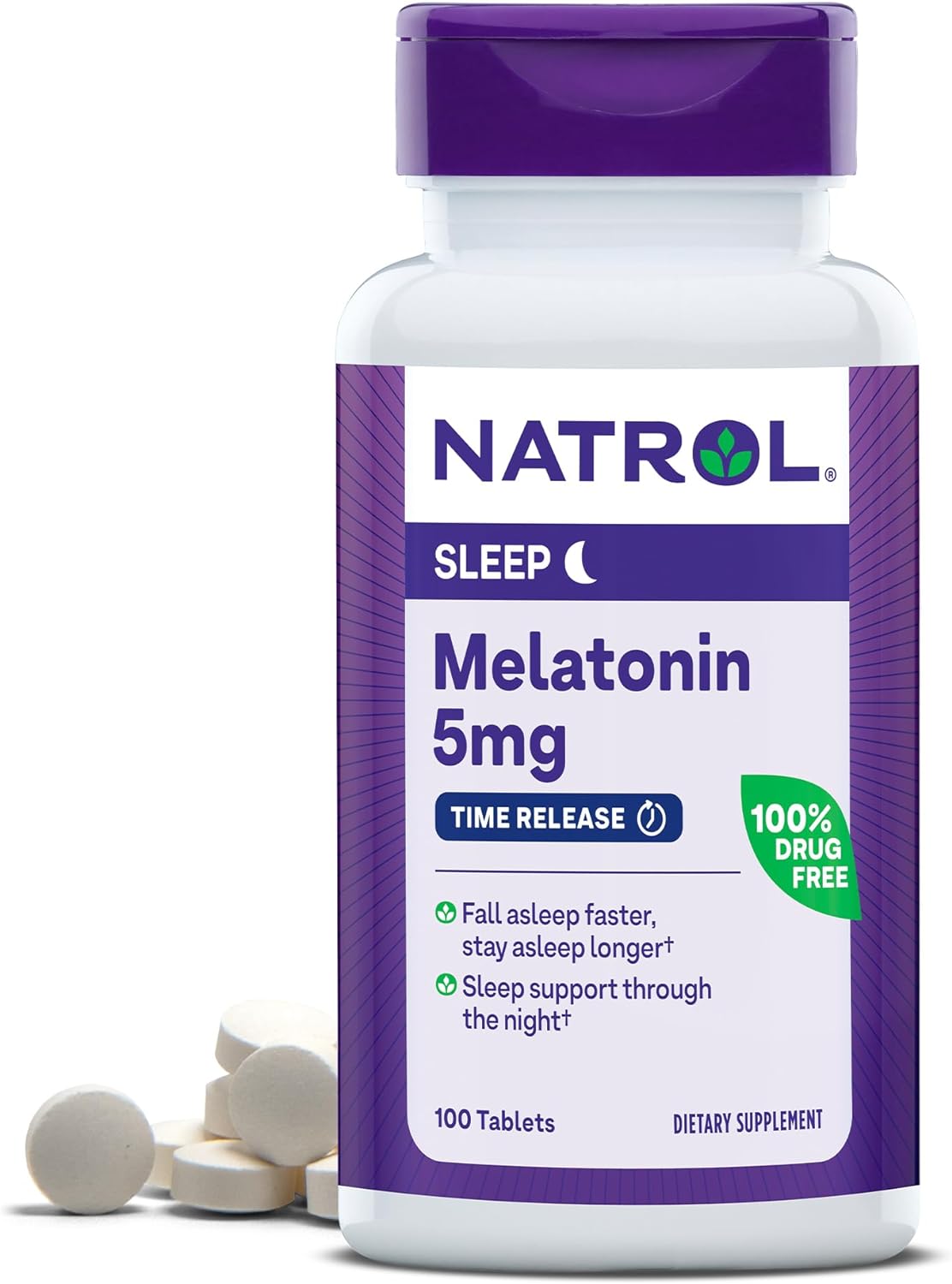 Natrol Melatonina 5mg Time Release 100 CAPS