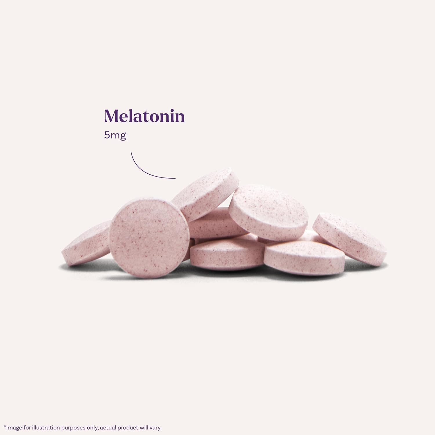 Comprimidos Sublingual da Melatonina Natrol 5mg Dissolução Rápida Sabor Morango - 150 Comprimidos