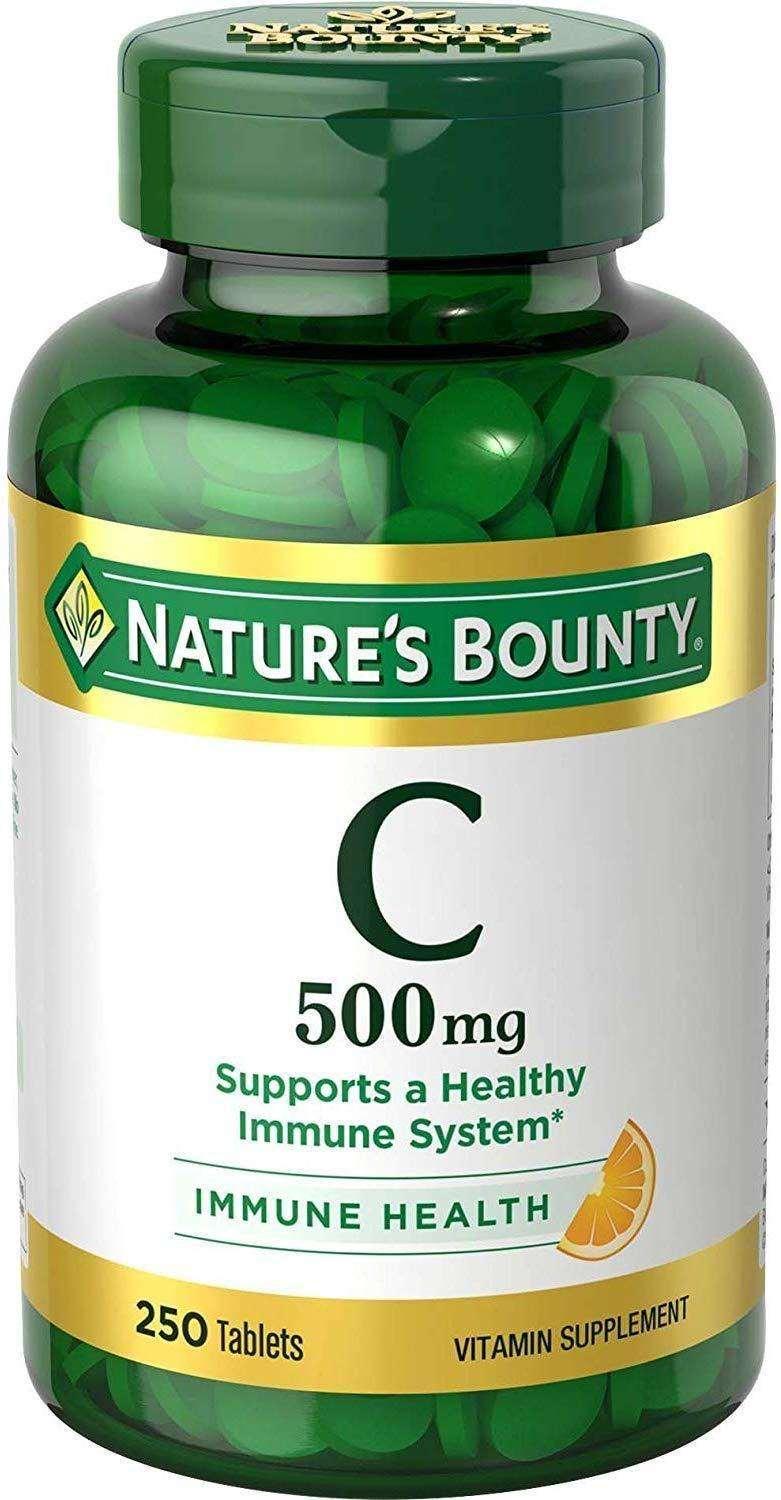 Natures Bounty Vitamina C 500 Mg 250 Tablets - NutriVita