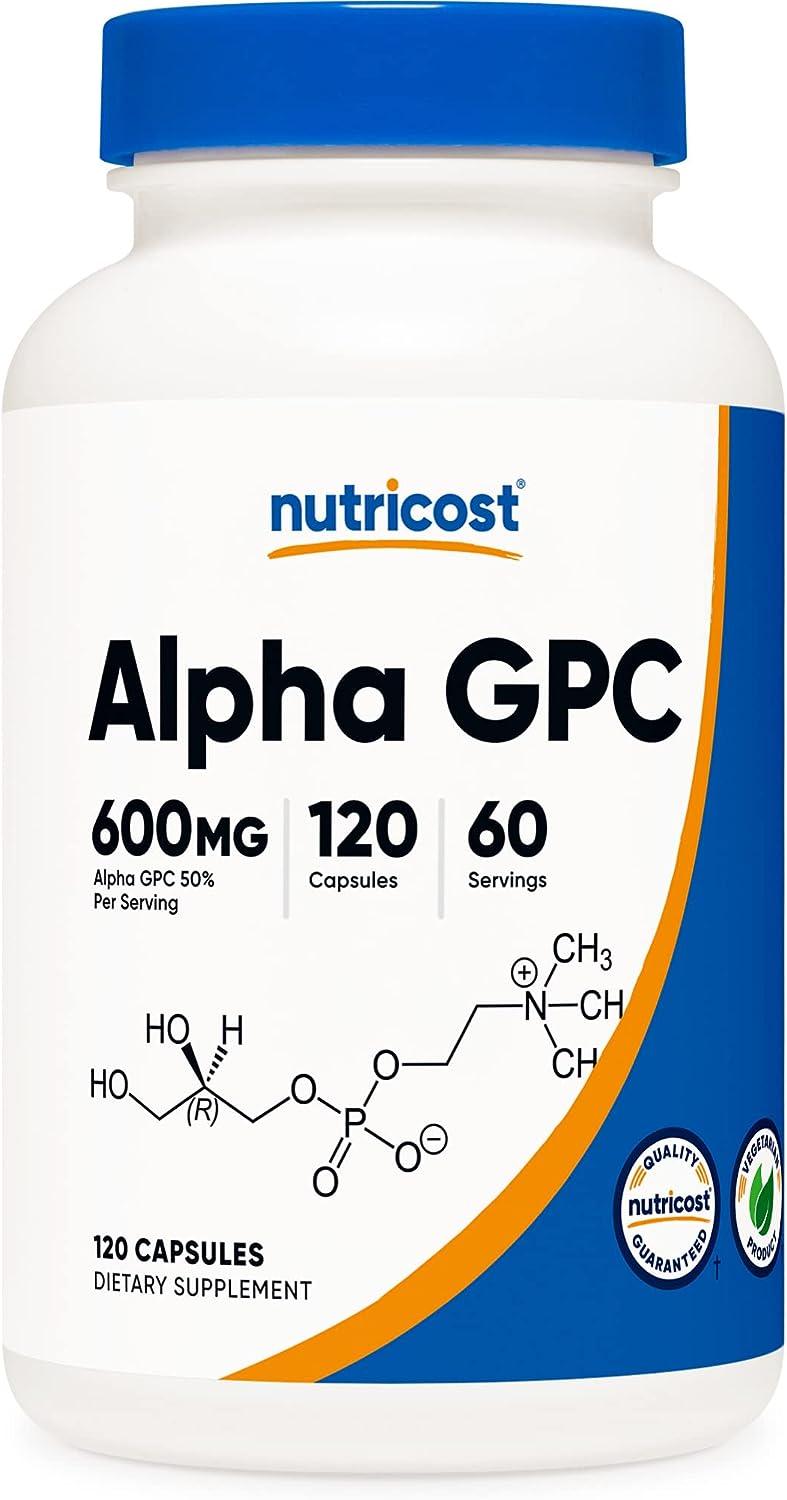 Nutricost Alpha GPC 300 mg, 120 Capsulas - NutriVita