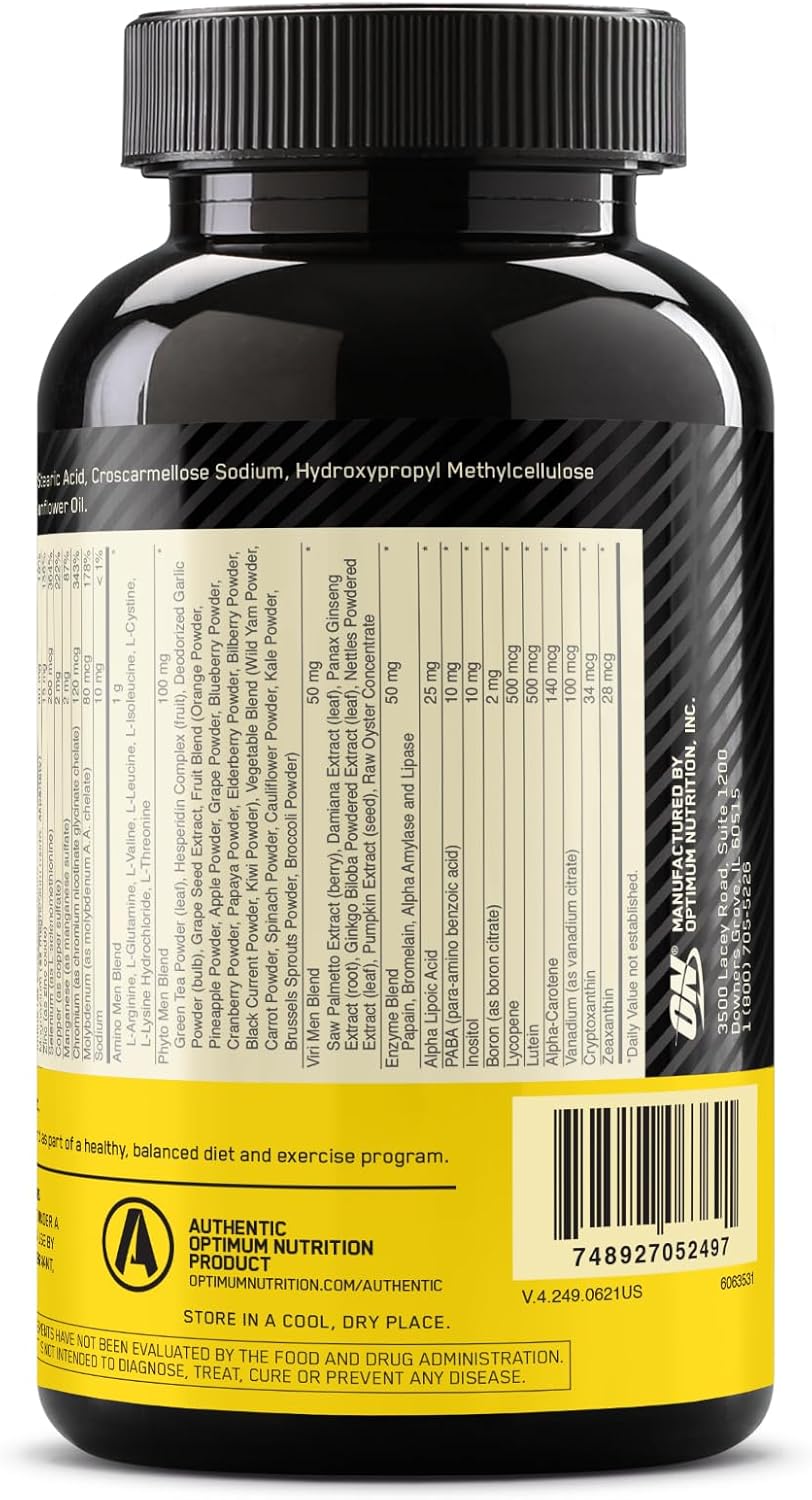 Optimum Nutrition - Opti-Men Multivitaminico 240 Capsulas