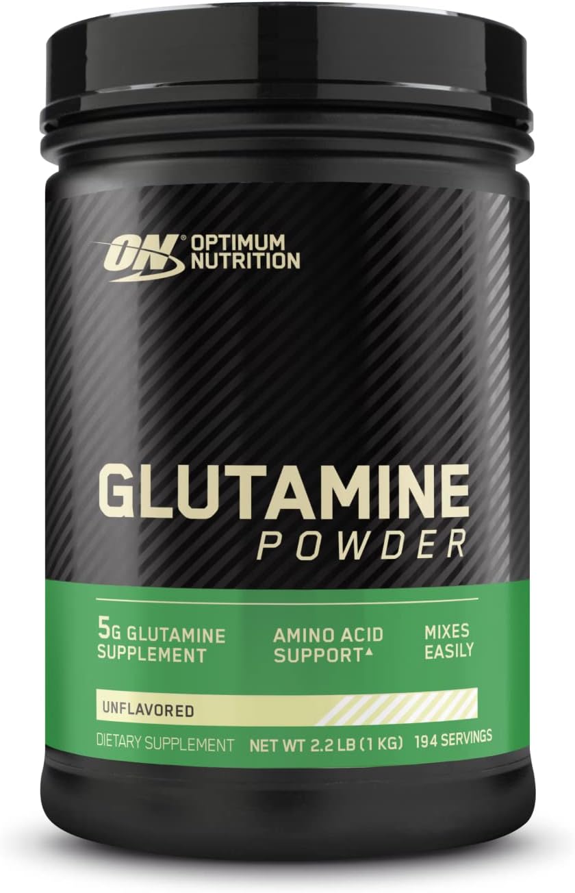 Optimum Nutrition - Glutamina em Pó, Sem Sabor (1000 gr)