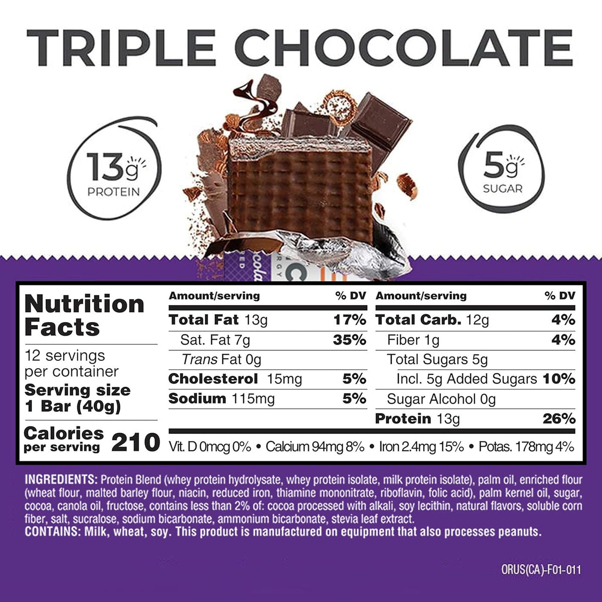 BioNutritional - Power Crunch Energy Bar (12 Barras de Proteina)