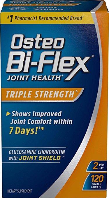 Osteo Bi-Flex - Glucosamine Chondroitin MSM com 5-Loxin 120 Caplets - NutriVita