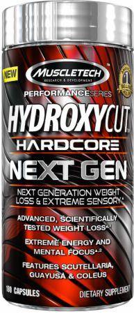Muscletech - Hydroxycut Hardcore Next Gen 100 Caps - NutriVita