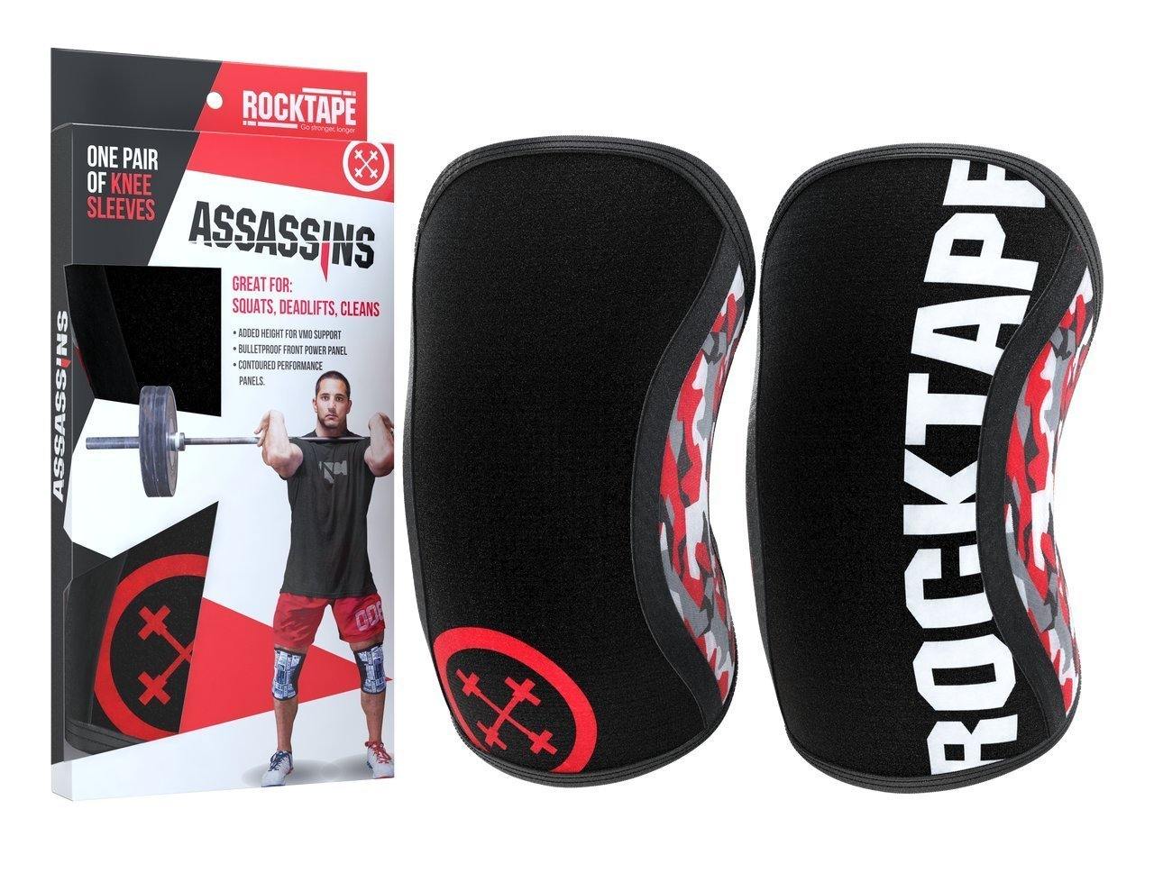 RockTape Assassins Knee Sleeves 7mm - NutriVita