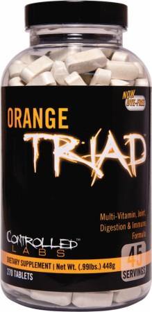 Controlled Labs - Orange Triad Multi-Vitamin - 270 comprimidos - NutriVita
