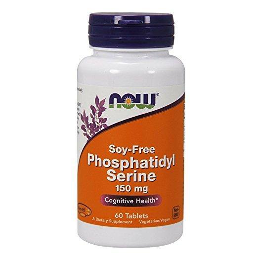 Now Foods Fosfatidilserina 150 mg, 60 Tablets - NutriVita