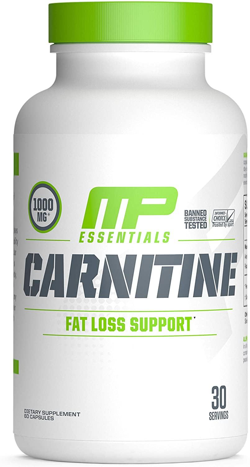 MusclePharm Essentials, Carnitina 1000mg 30 Porções - NutriVita