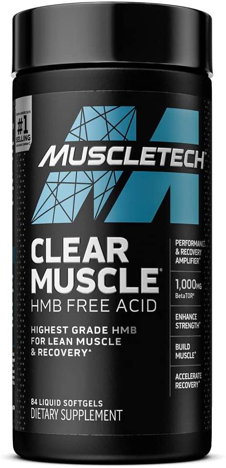 MuscleTech - Clear Muscle Next Gen 84 Capsulas (Nova Formula)