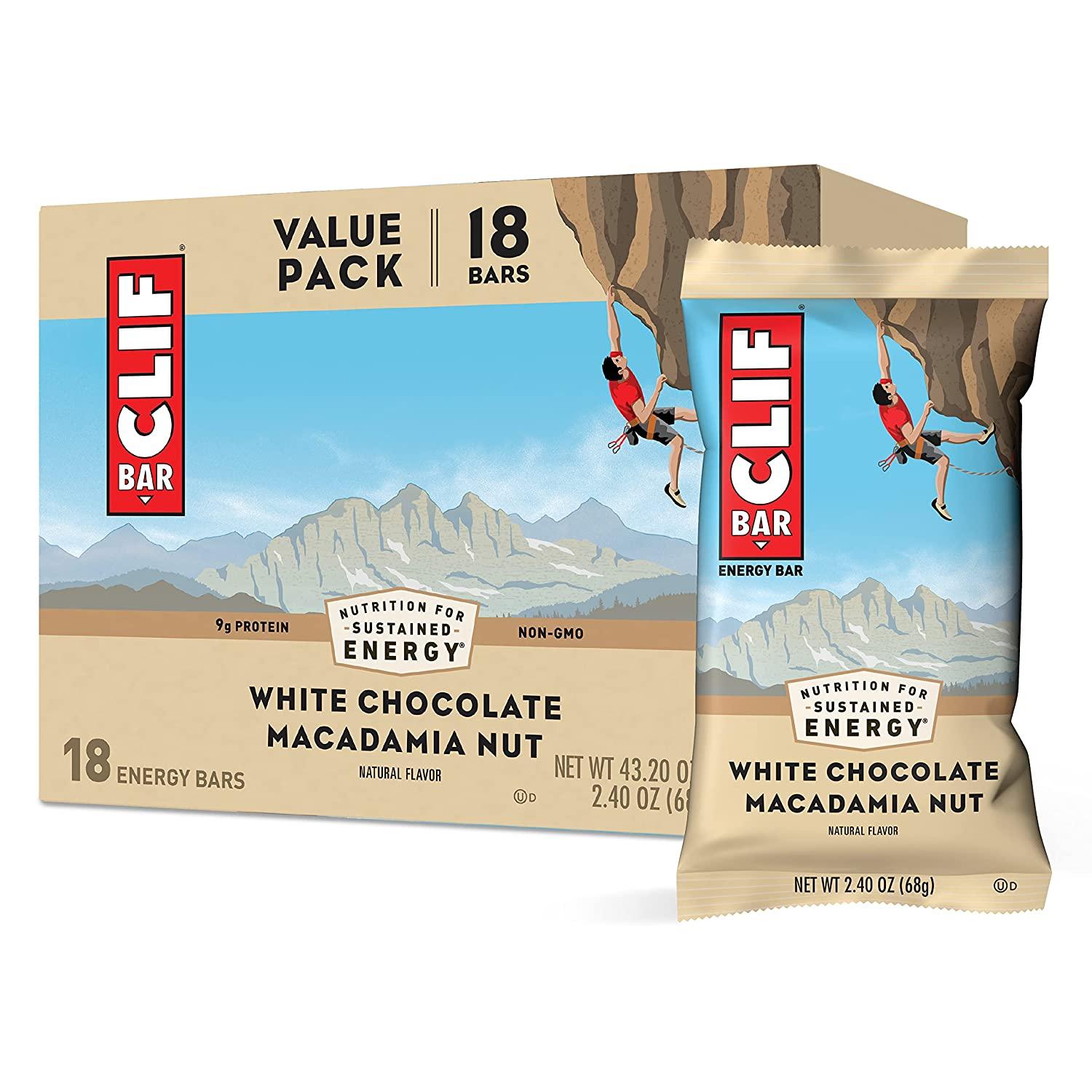 Clif Bar - 18 Barras de Proteína - 2.4 oz (68 g) - NutriVita